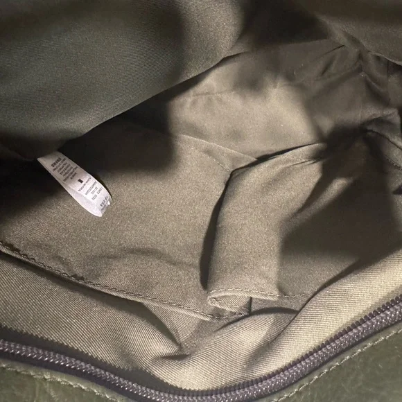 Fossil Olive Green Leather Backpack - Picture 6 of 16